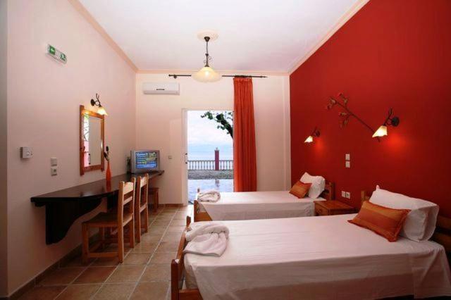 Apartments Corfu Sun Sea Side Benitses  Bagian luar foto